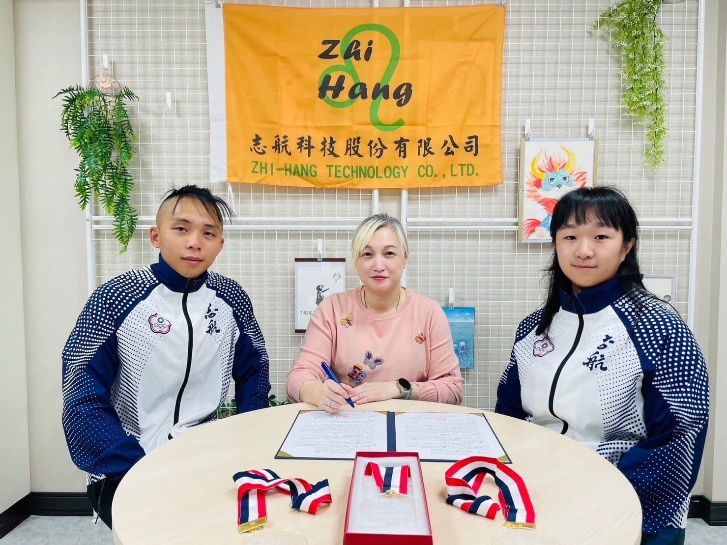 張巧柔與李勤正 張巧柔與李勤正