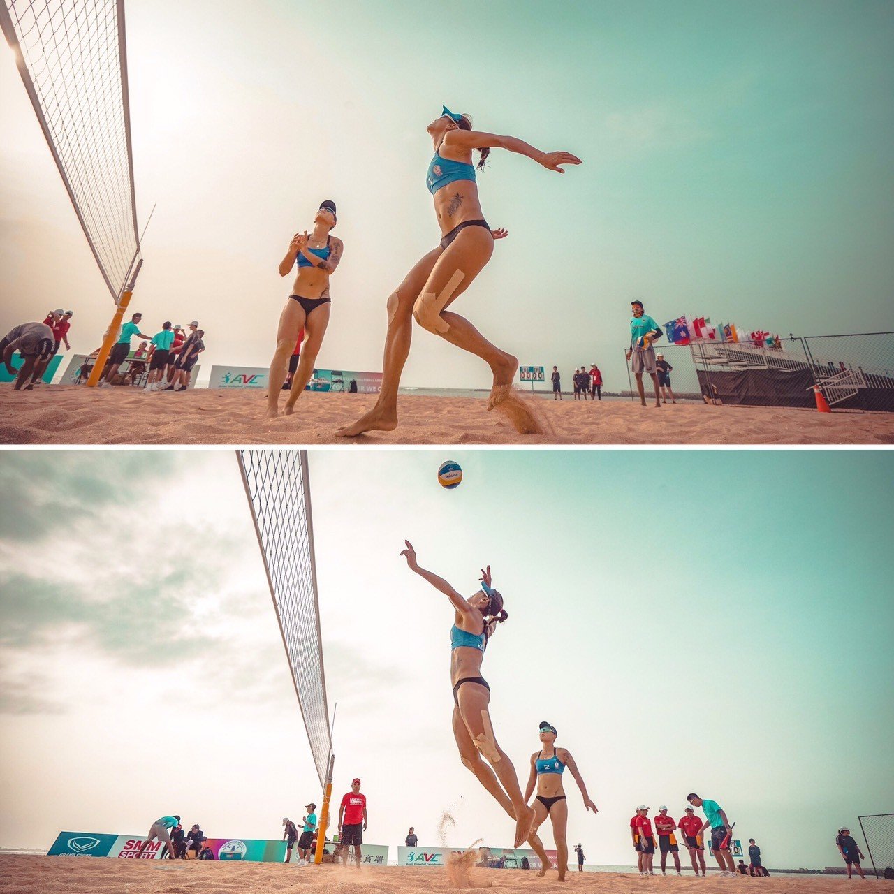 沙灘排球與隊友的默契培養非常重要
