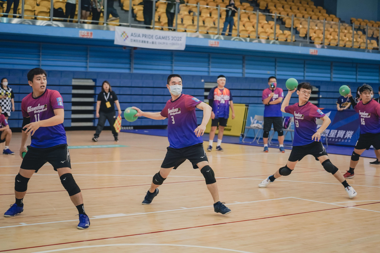 2022亞洲同志運動會美式躲避球決賽